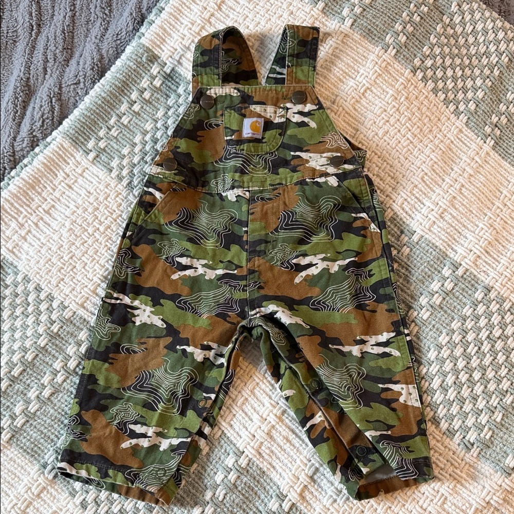 Carhartt Kids Camouflage Overalls